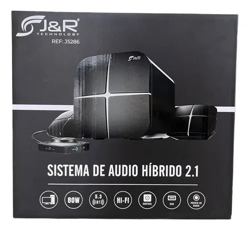 Sistema De Sonido J&r  2.1 - Ref 5286