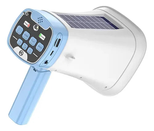 Megáfono Con Panel Solar 680
