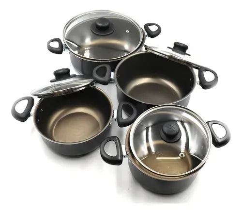 Juego De Ollas Universal 8 Piezas