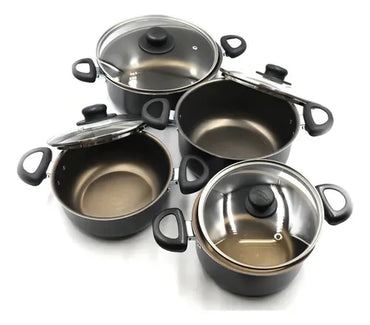 Juego De Ollas Universal 8 Piezas