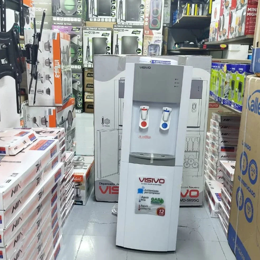 Dispensador De Agua Visivo Con Gabinete