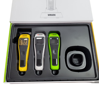 Maquina De Motilar Wmark X1 Plus - Con 3 Tapas Amarilla