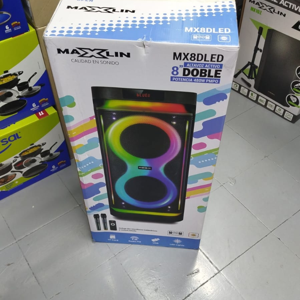 Torre Maxlin Doble 8" - Conexion Panel Led