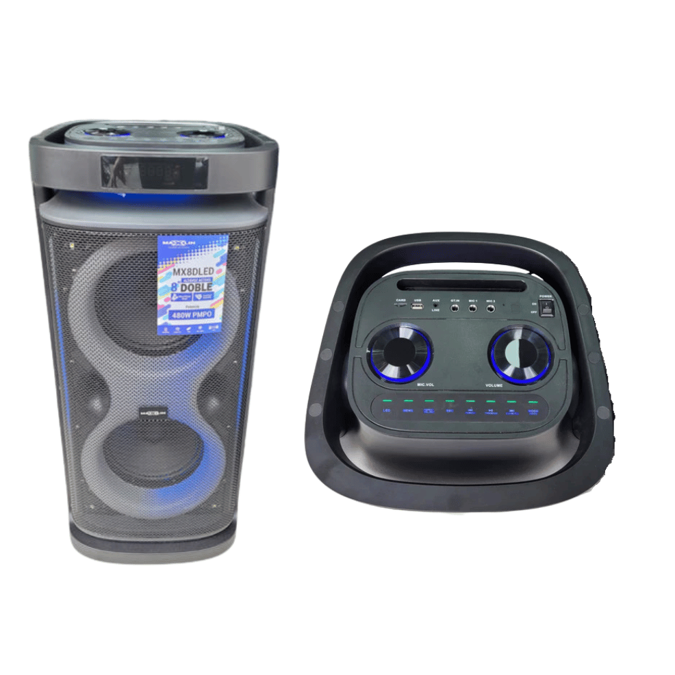 Torre Maxlin Doble 8" - Conexion Panel Led
