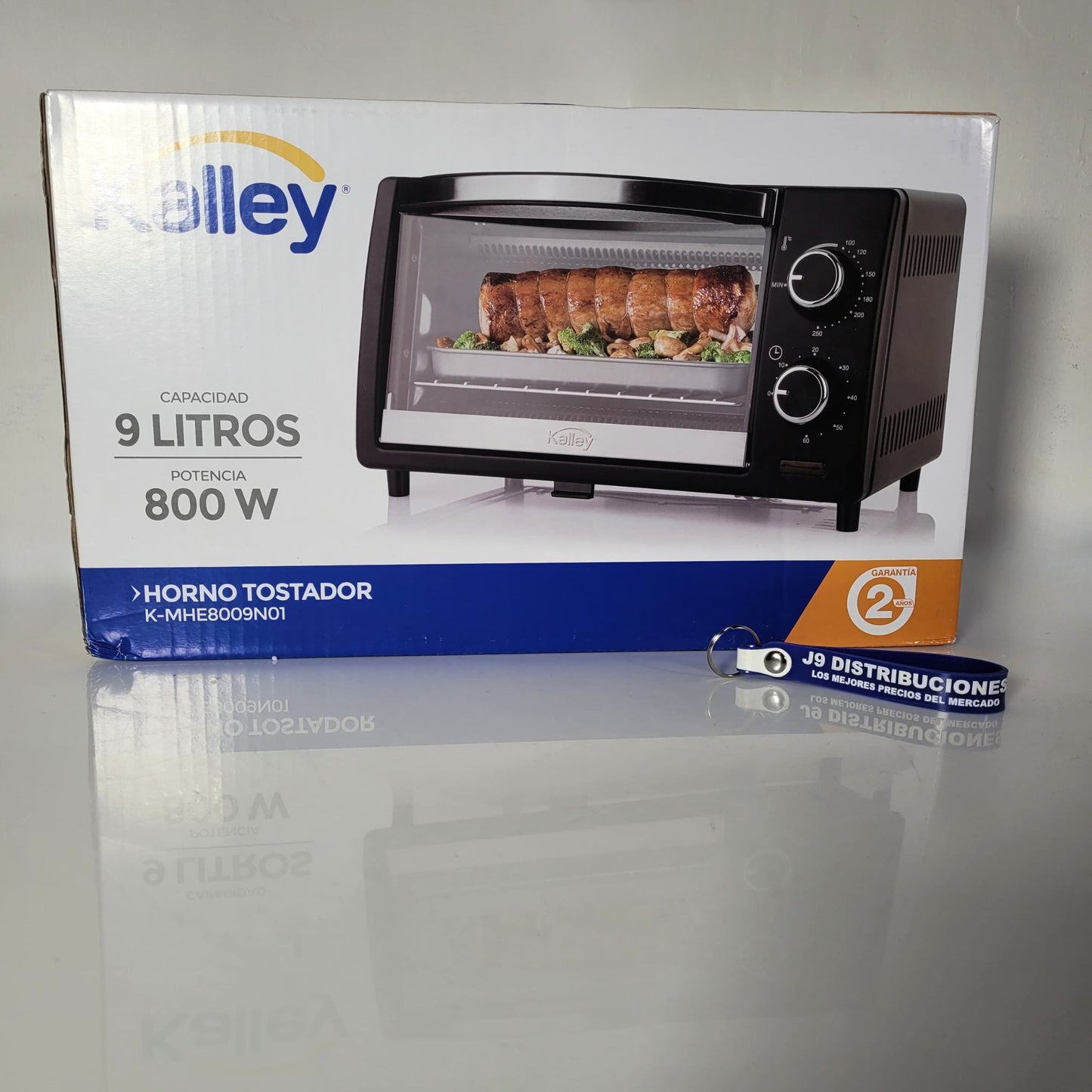 HORNO TOSTADOR 9 LITROS KALLEY