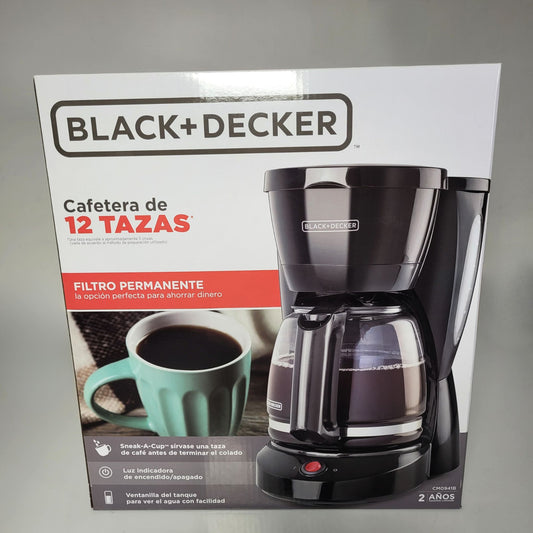 CAFETERA 12 TAZAS BLACK AND DECKER