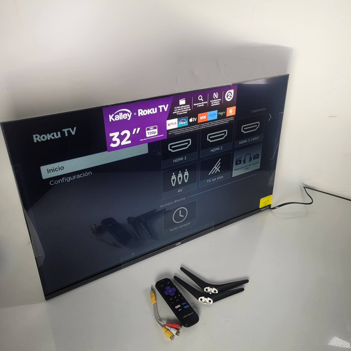 TELEVISOR KALLEY 32" ROKU