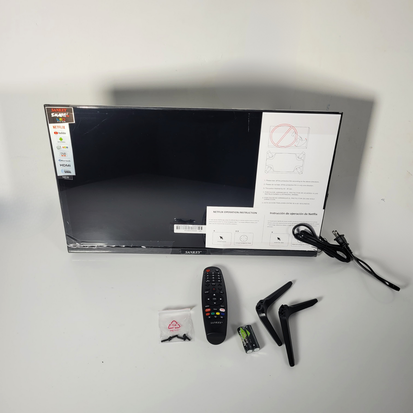 TELEVISOR  SANKEY 24" SMART TV