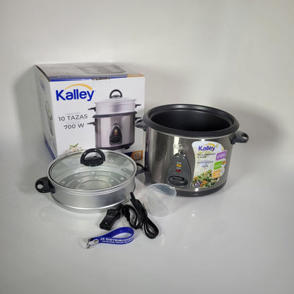 ARROCERA KALLEY 10 TAZAS ACERO