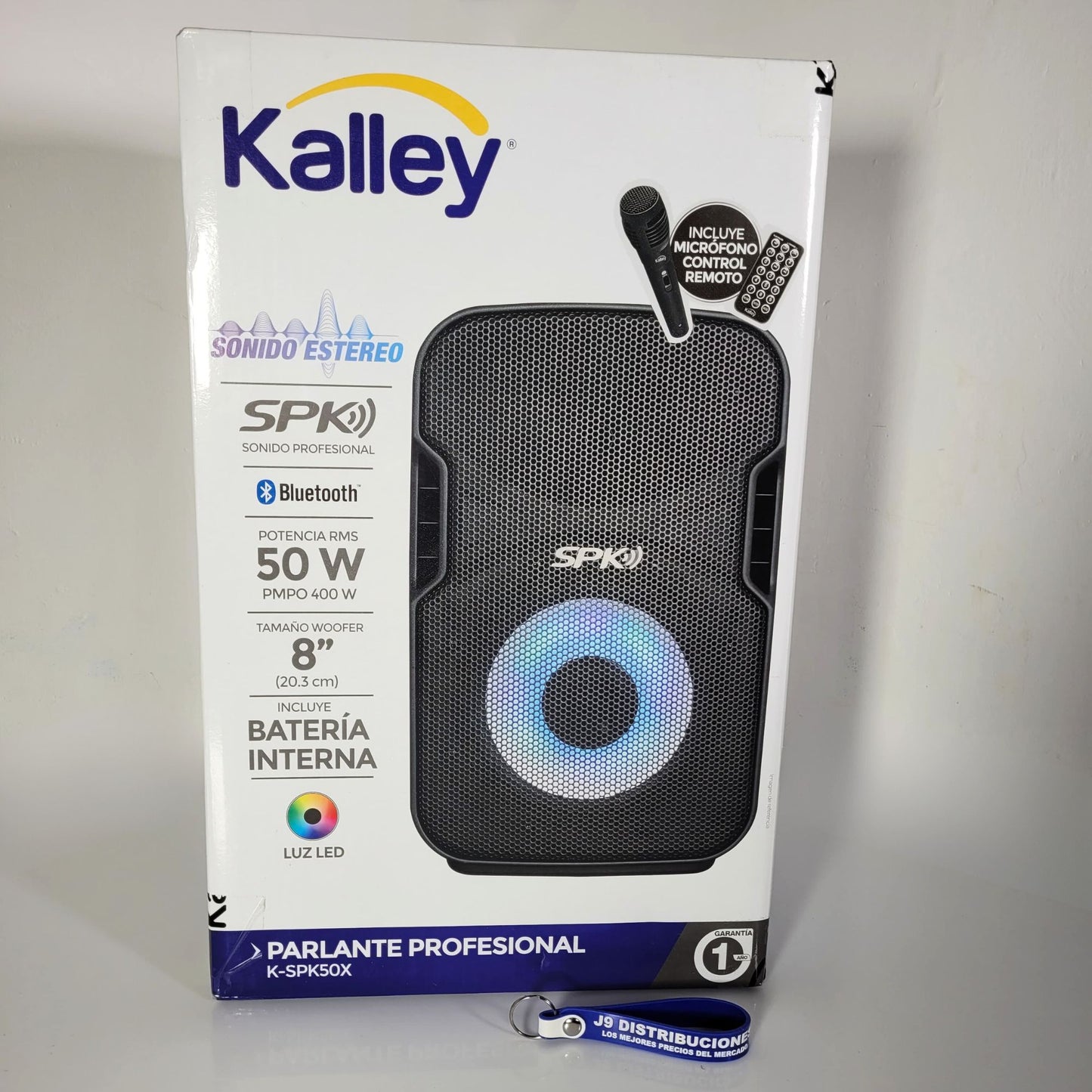 CABINA  KALLEY 8" RECARGABLE