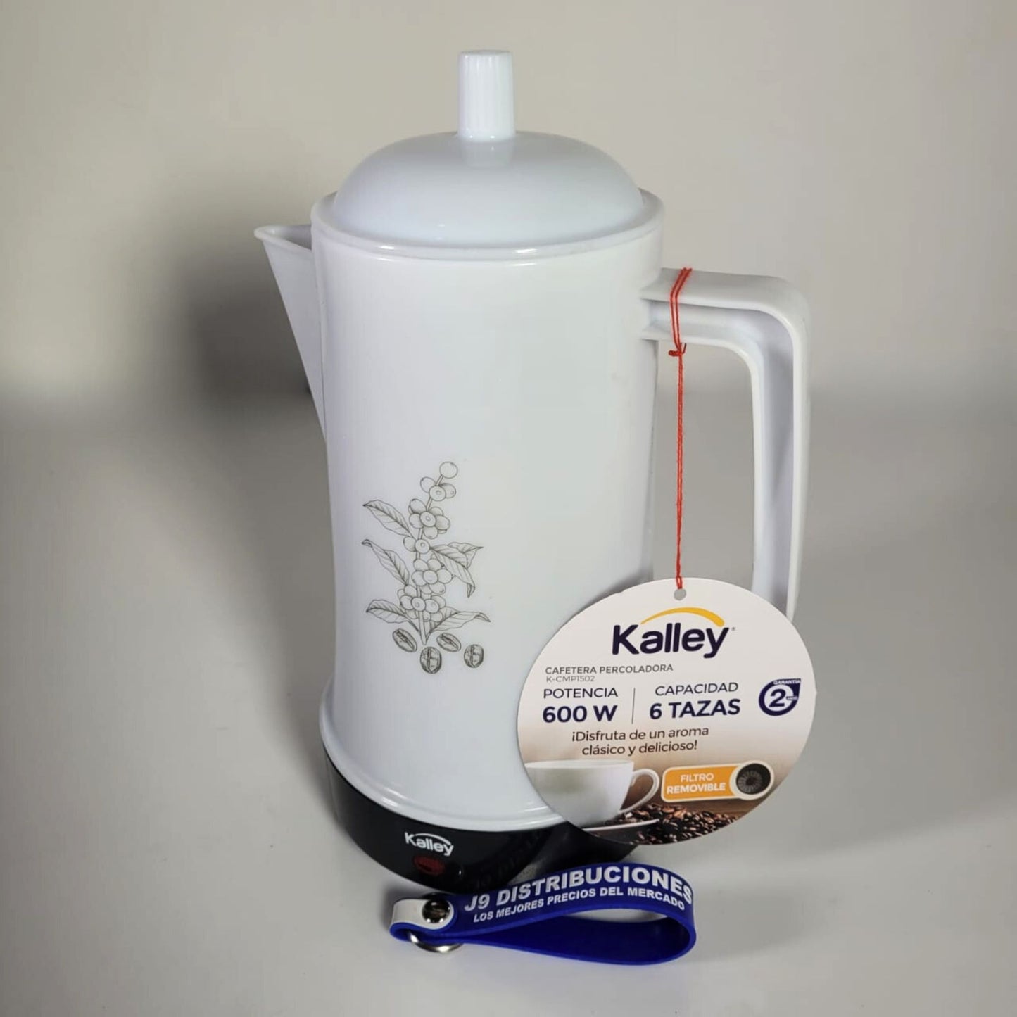 CAFETERA KALLEY 6 TAZAS PERCOLADORA