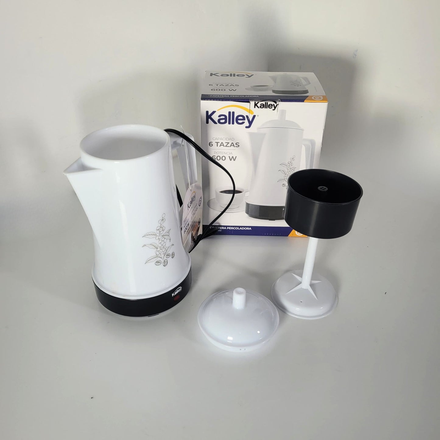 CAFETERA KALLEY 6 TAZAS PERCOLADORA