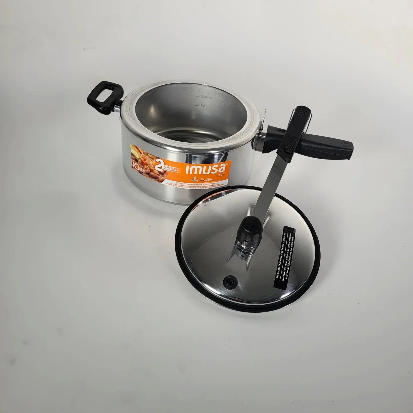 Combo Juego De Ollas 7 Piezas Imusa Talent Olla A Presión Imusa 4 Litros