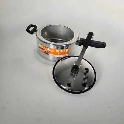 Combo Juego De Ollas 7 Piezas Imusa Talent Olla A Presión Imusa 4 Litros