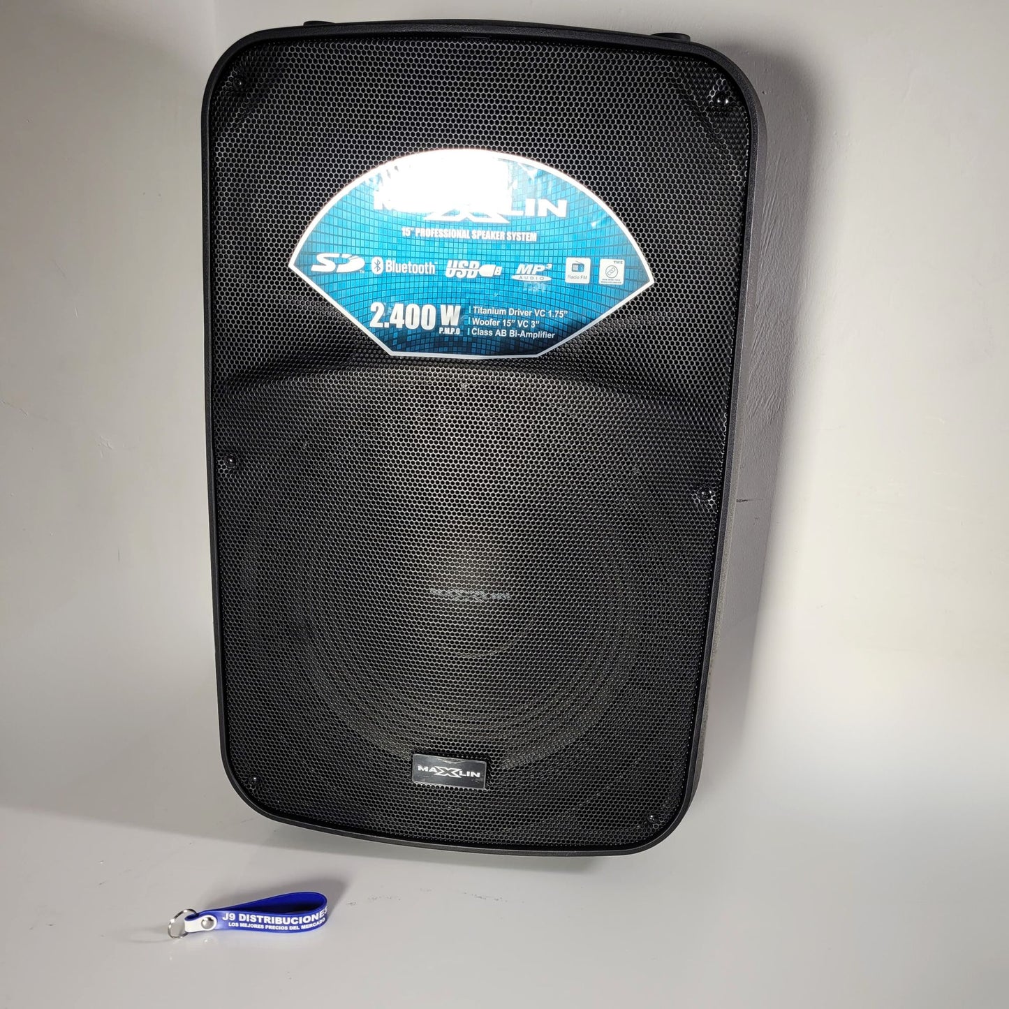 CABINA DE SONIDO MAXLIN 15" 900K