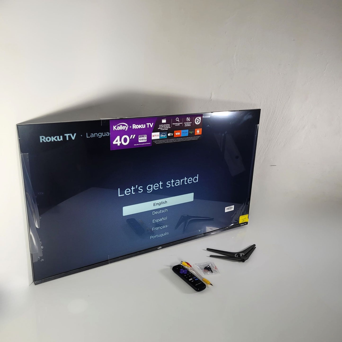 TELEVISOR 40" KALLEY ROKU TV