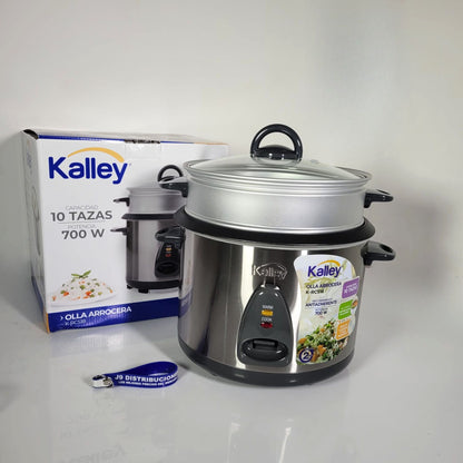 ARROCERA KALLEY 10 TAZAS ACERO