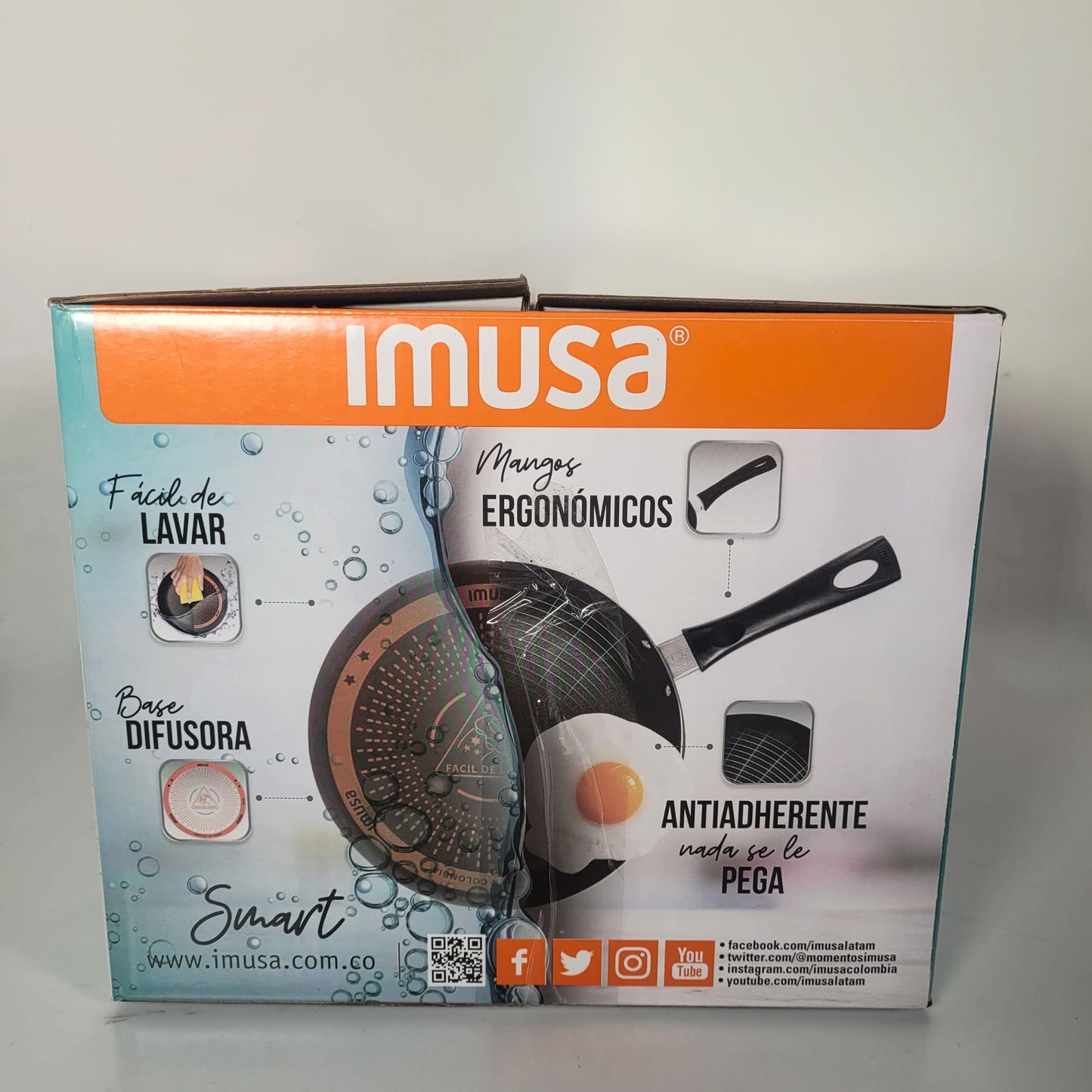 JUEGO DE OLLAS IMUSA 5 PIEZAS SMART