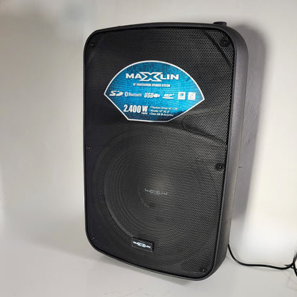 CABINA DE SONIDO MAXLIN 15" 900K