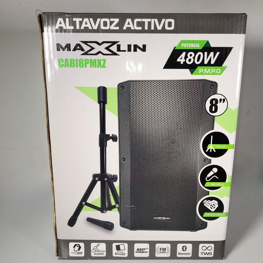 CABINA DE SONIDO MAXLIN 8"