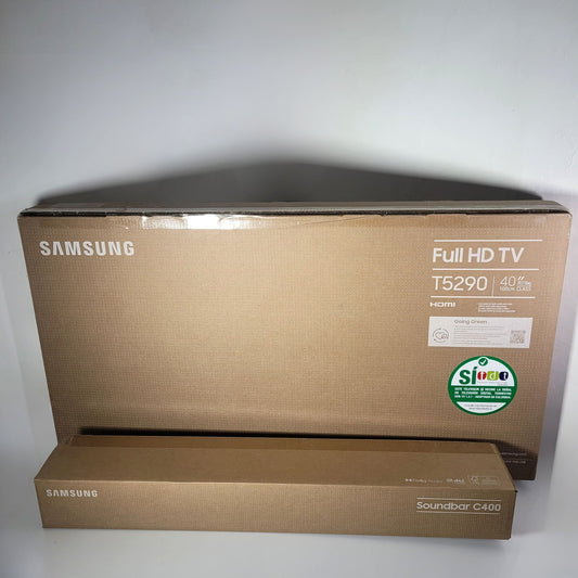 COMBO TELEVISOR SAMSUNG 40" + BARRA DE SONIDO SAMSUNG