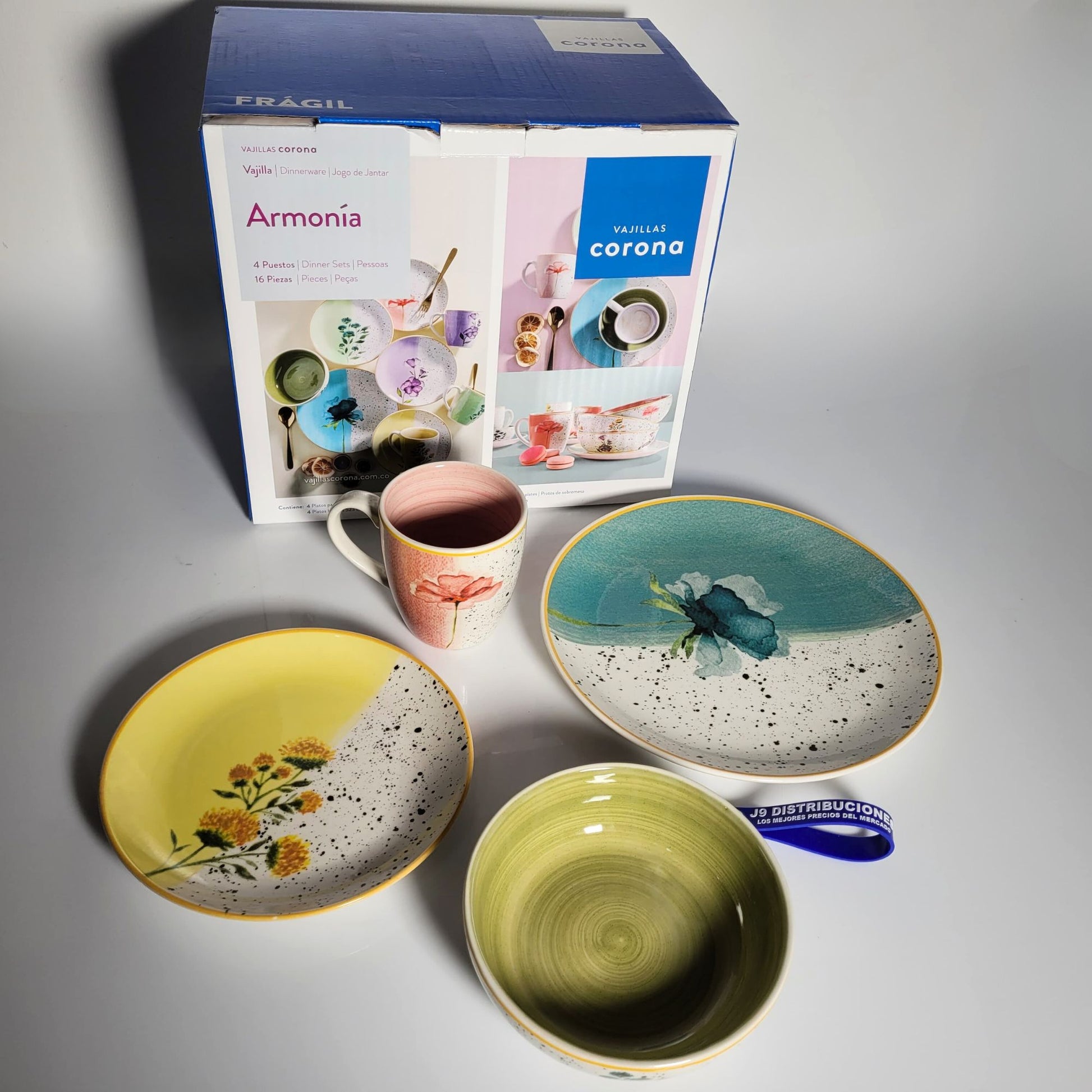 Vajilla Corona Armonía – J9 DISTRIBUCIONES
