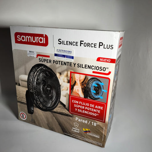 VENTILADOR SAMURAI PARED SILENCE FORCE PLUS 18"