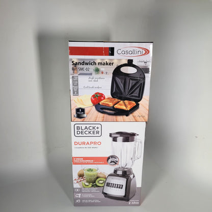 COMBO LICUADORA BLACK DECKER + SANDUCHERA CASALLINI