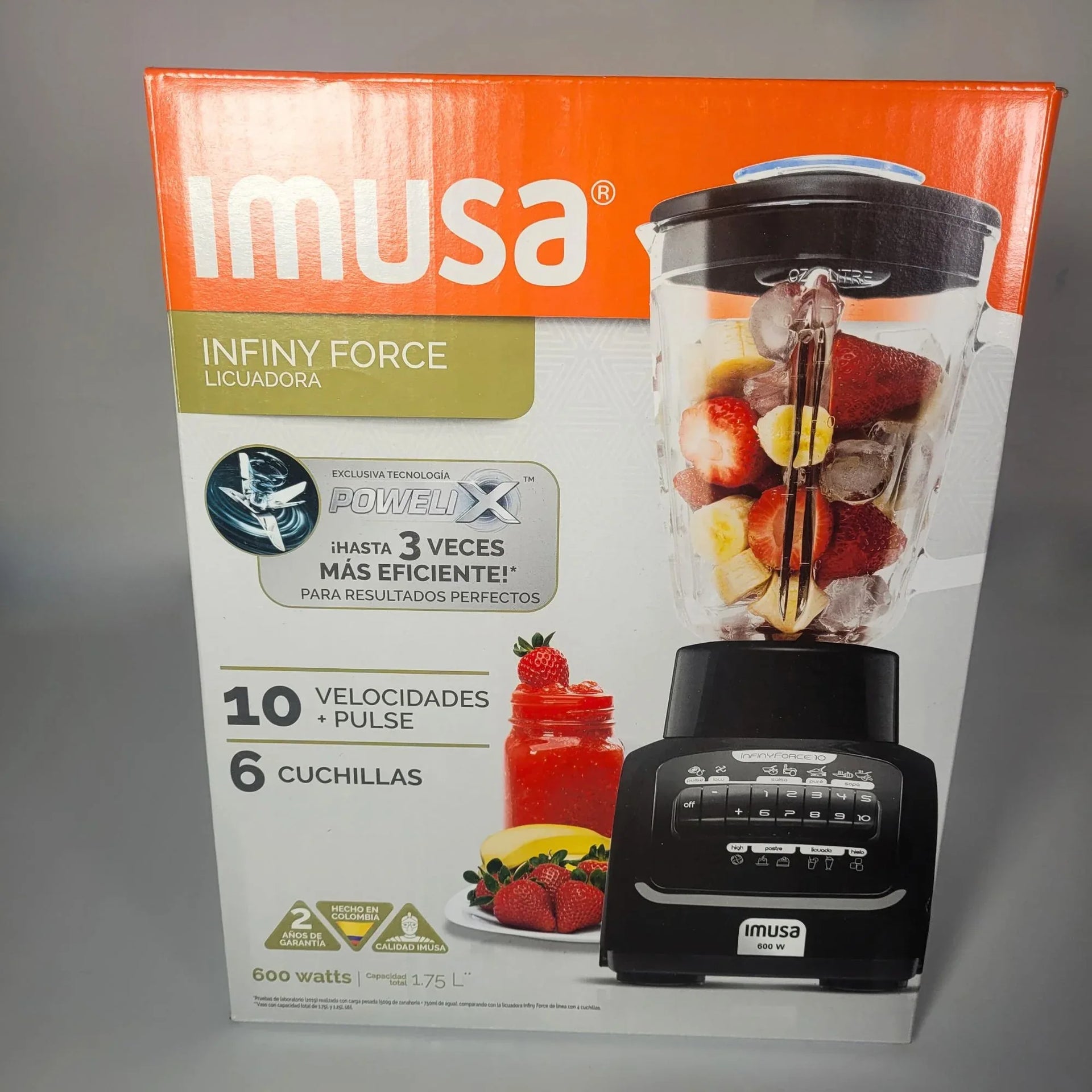 Shop Licuadora Licuadora Imusa Infinyforce 10 Precio Licuadora