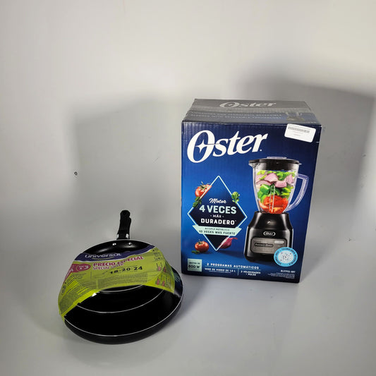 COMBO LICUADORA OSTER REVERSIBLE + SARTEN UNIVERSAL X3