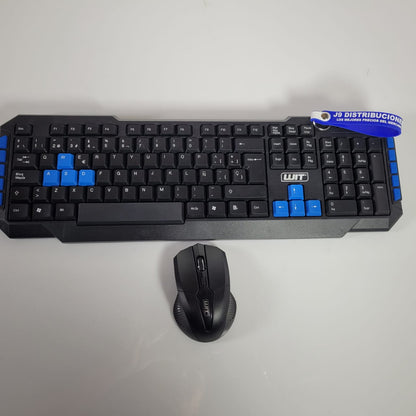 COMBO DE TECLADO Y MOUSE INALAMBRICO