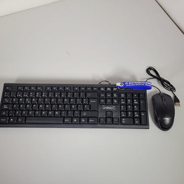 COMBO TECLADO Y MOUSE GAMER UNITEC