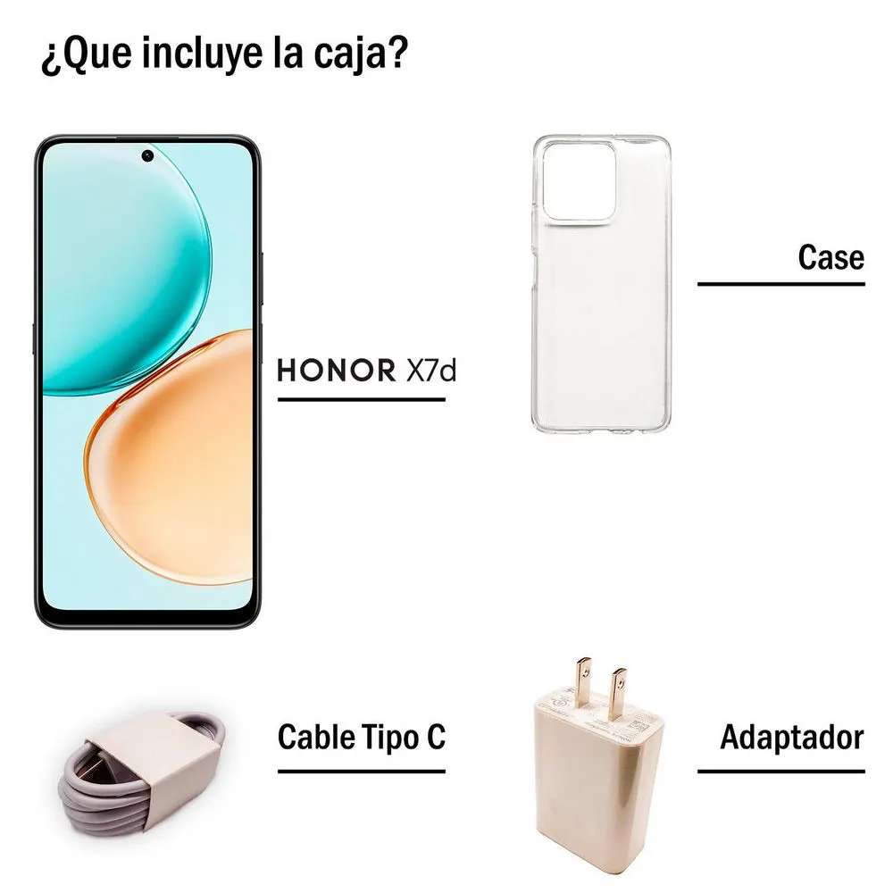 Celular Honor X7D 256GB/8GB RAM 4G