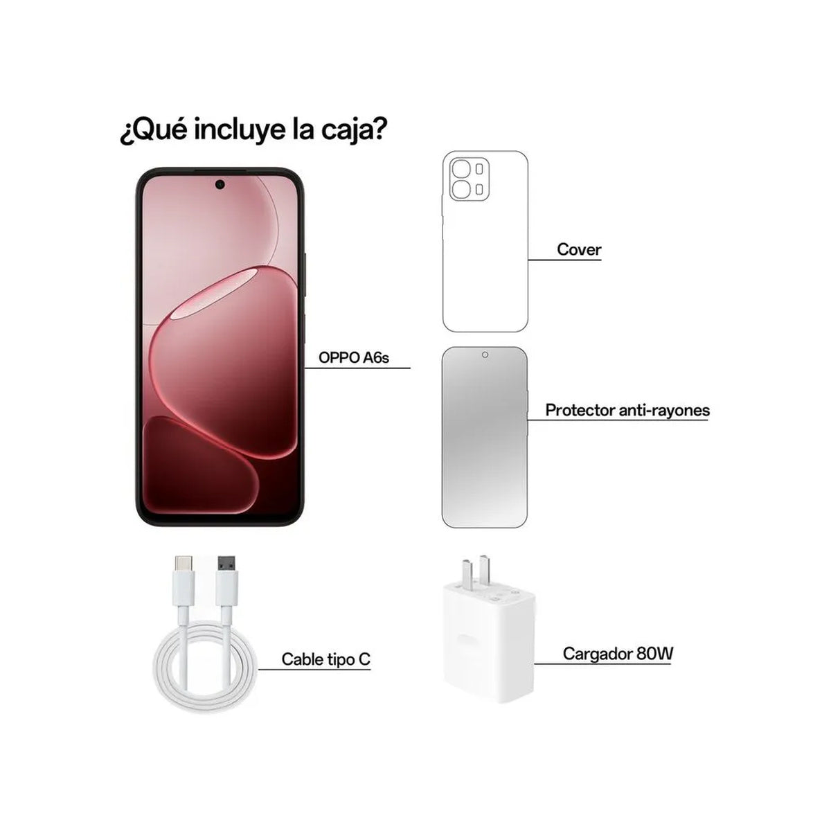 Celular Oppo A6s 256GB 6GB