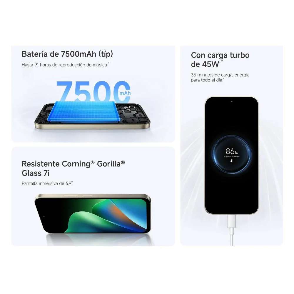 Celular Xiaomi Redmi 17 256 GB / 6+6 GB RAM