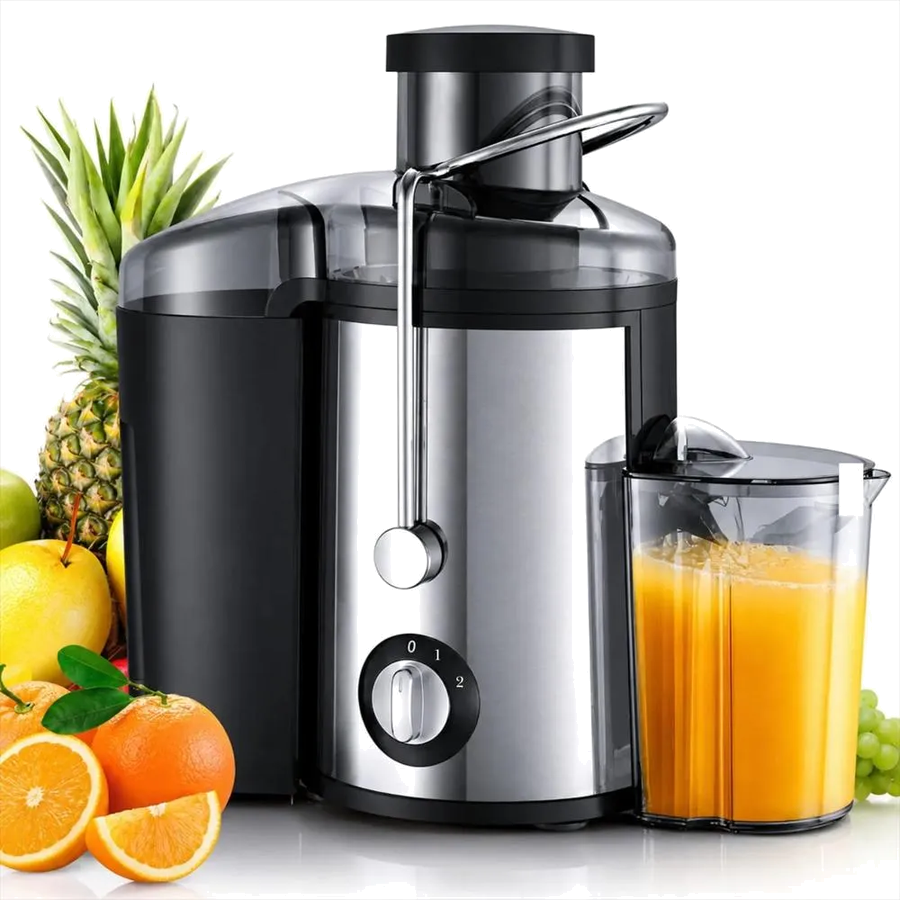 Extractor De Jugos Silver MM-A58 De 1.500 W Y 500 ml