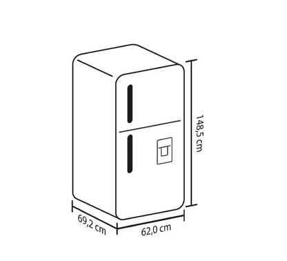 Nevera Haceb Negra De 243 L. Se Da Me Nc Inv