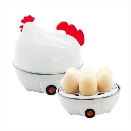 Hervidor Eléctrico De Huevos TS1028 Para 7 Huevos Diseño Gallina