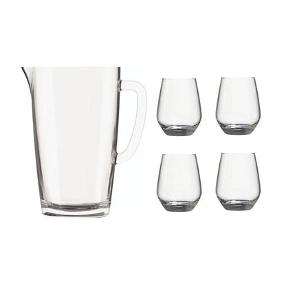 Juego De Vasos + Jarra Silicia