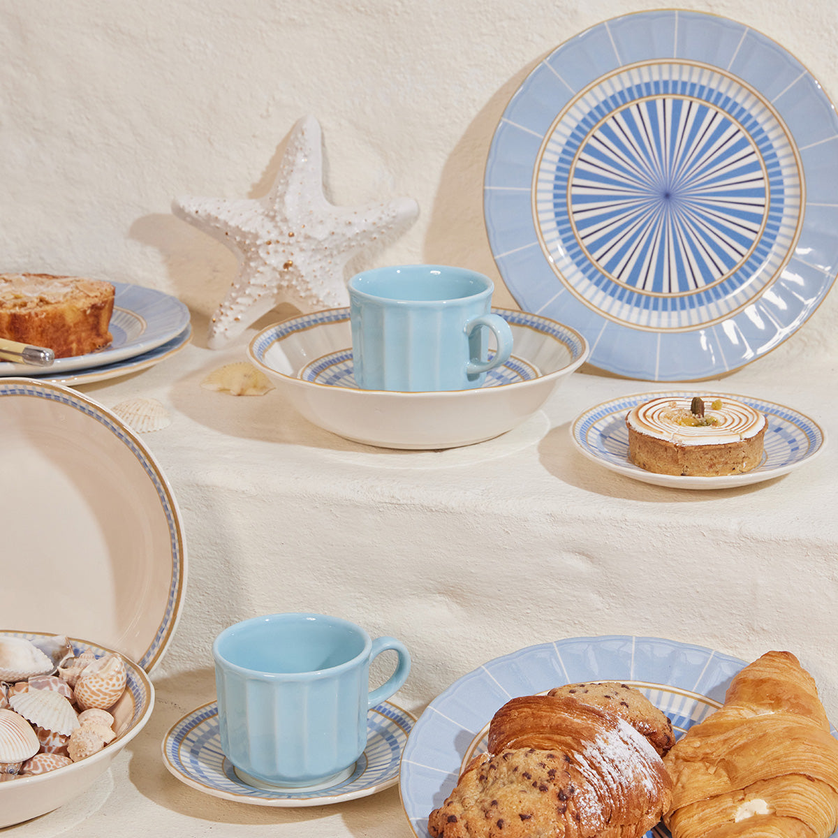 Vajilla Corona Azura