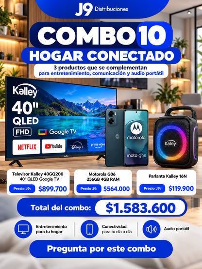 Combo 10 Hogar Conectado