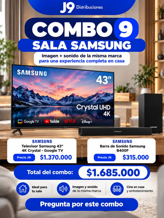 Combo 9 Sala Samsung