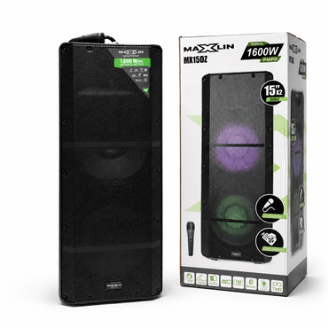 Cabina De Sonido Maxlin 15" Doble