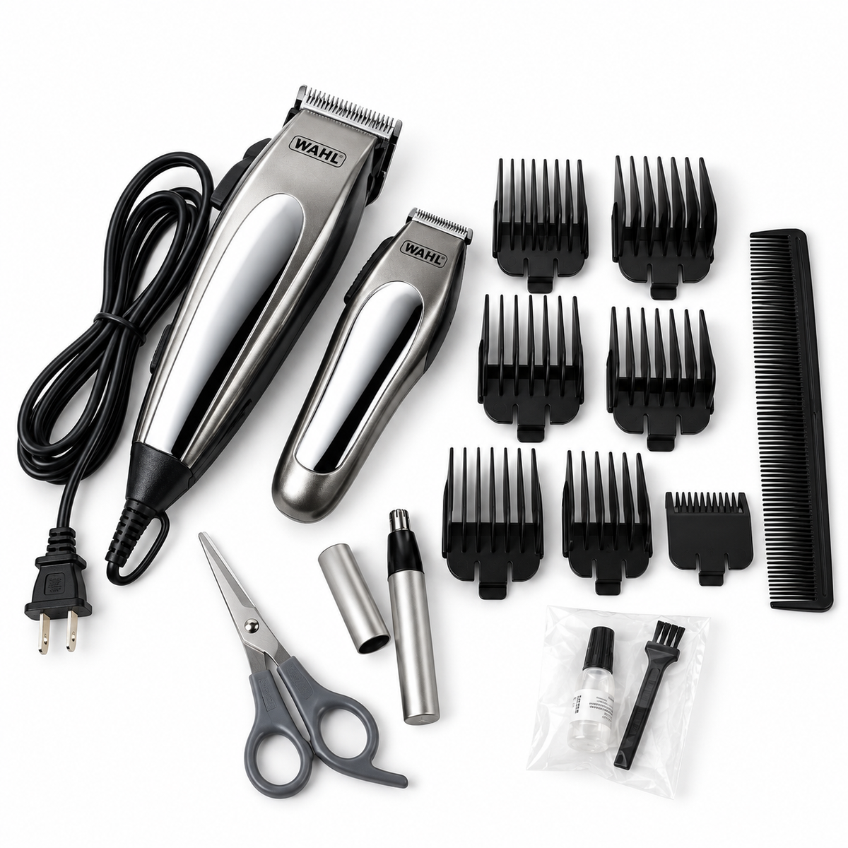 Maquina De Motilar Combo Wahl Deluxe 21 Piezas
