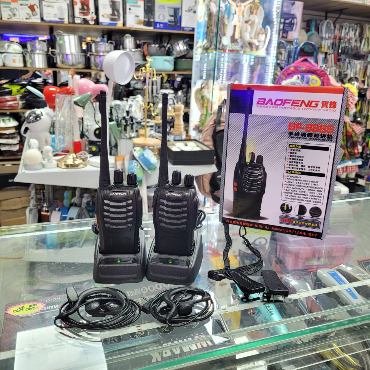 Radio Intercomunicador Boafeng Par