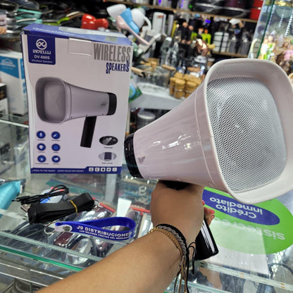 Megáfono Con Panel Solar 680