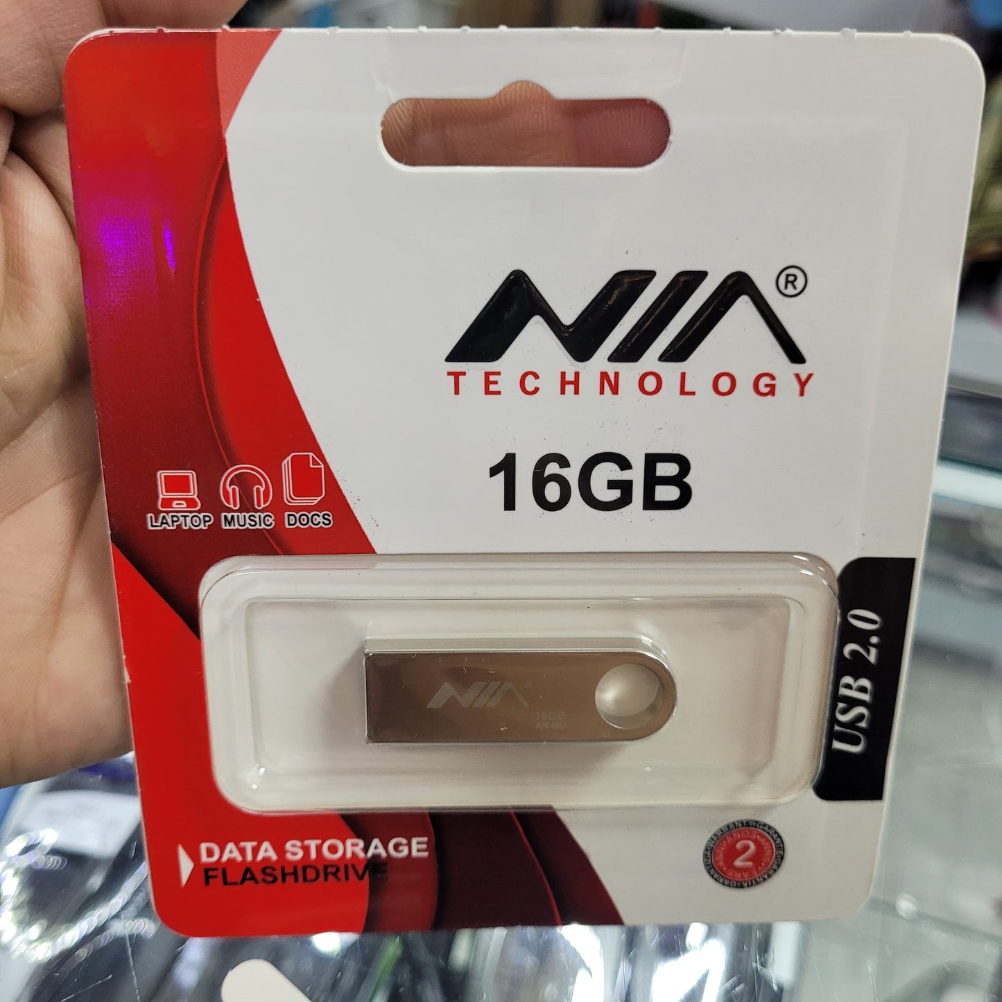 MEMORIA USB METALICA 16GB