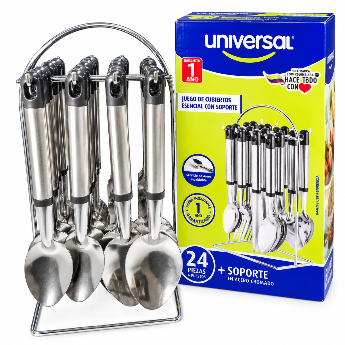 Juego de Cubiertos Universal Essential
