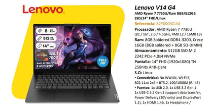 Computador Lenovo V14 G4