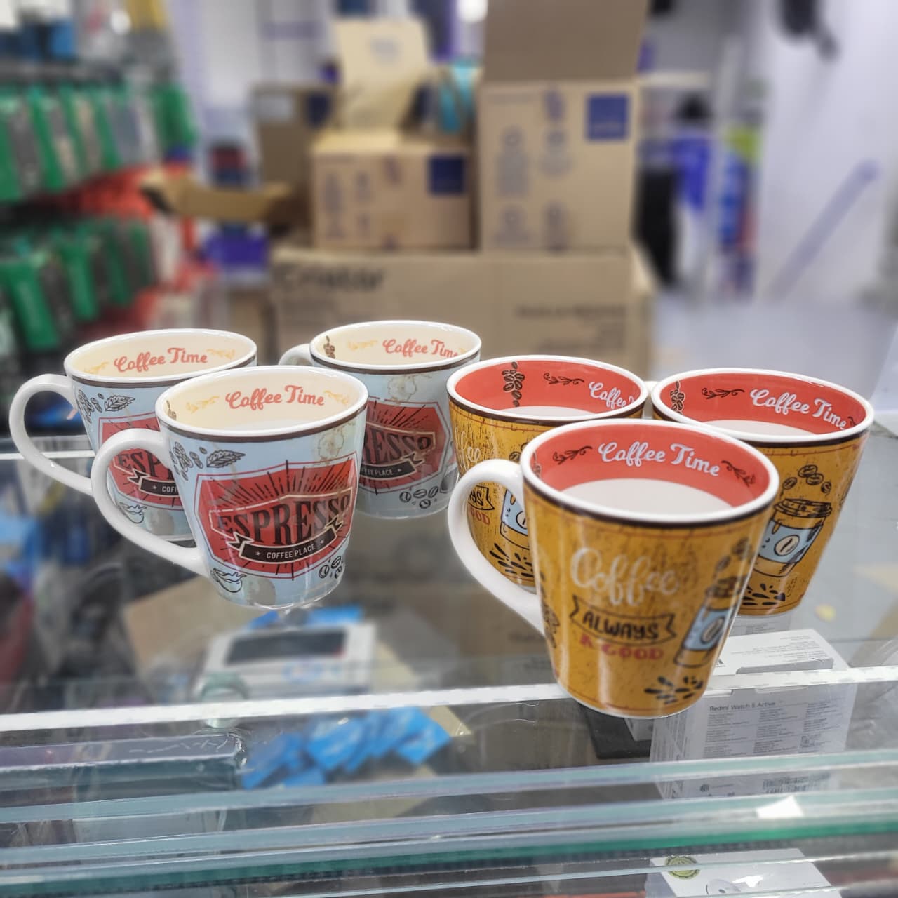 Mug Corona Momentos De Café - Paquete X6